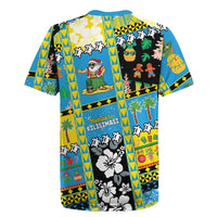 Tuvalu Christmas Rugby Jersey Festive Beach Vibes LT05 - Polynesian Pride
