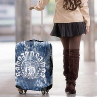 Samoa 685 Luggage Cover Polynesian Pattern Tie Dye Style