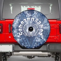 Samoa 685 Spare Tire Cover Polynesian Pattern Tie Dye Style