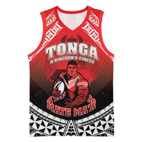 Custom Rugby Tonga MMT Basketball Jersey Mana O Tonga - Polynesian Pride