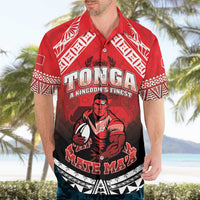 Custom Rugby Tonga MMT Hawaiian Shirt Mana O Tonga - Polynesian Pride