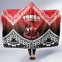 Rugby Tonga MMT Hooded Blanket Mana O Tonga - Polynesian Pride