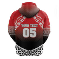 Custom Rugby Tonga MMT Hoodie Mana O Tonga - Polynesian Pride