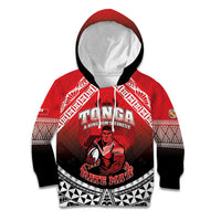 Custom Rugby Tonga MMT Kid Hoodie Mana O Tonga - Polynesian Pride