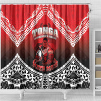 Rugby Tonga MMT Shower Curtain Mana O Tonga - Polynesian Pride