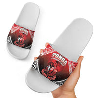 Rugby Tonga MMT Slide Sandals Mana O Tonga - Polynesian Pride
