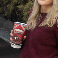 Custom Rugby Tonga MMT Tumbler Cup Mana O Tonga - Polynesian Pride