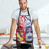 Rugby Samoa And Tonga Apron Toa Samoa With Mate Maa - Polynesian Pride