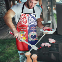 Rugby Samoa And Tonga Apron Toa Samoa With Mate Maa - Polynesian Pride