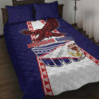 American Samoa Flag Day Quilt Bed Set Flag Style