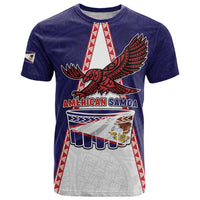 Personalised American Samoa Flag Day T Shirt Flag Style