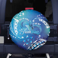 Polynesia Autism Awareness Spare Tire Cover Be In Awe Of My 'Tism