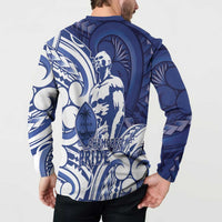 Guam Chief Kepuha Button Sweatshirt Chamorro Pride