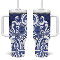 Guam Chief Kepuha Tumbler With Handle Chamorro Pride