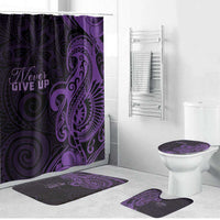 Lupus Warrior Bathroom Set Never Give Up Polynesian Style
