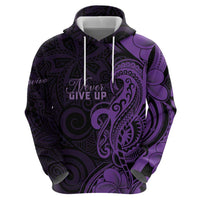 Personalised Lupus Warrior Zip Hoodie Never Give Up Polynesian Style LT05 - Polynesian Pride