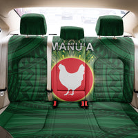American Samoa Manu'a Cession Day Back Car Seat Cover With Polynesian Pattern