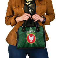 American Samoa Manu'a Cession Day Shoulder Handbag With Polynesian Pattern LT05 - Polynesian Pride