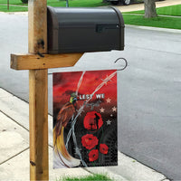 Papua New Guinea Remembrance Day Garden Flag Lest We Forget