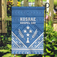 Kosrae State Gospel Day Garden Flag Simple Style LT05 Garden Flag Blue - Polynesian Pride