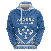 Personalised Kosrae State Gospel Day Hoodie Simple Style LT05 - Polynesian Pride