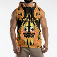 Personalised New Zealand Te Tairawhiti Sleeveless Hoodie Maori Koru Pattern LT05 - Polynesian Pride