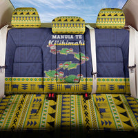 Tokelau Christmas Back Car Seat Cover Tokelauan Turtle Santa Sleigh LT05 One Size Yellow - Polynesian Pride