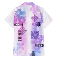 Hawaiian Quilt Family Matching Puletasi Dress and Hawaiian Shirt Vintage Pattern Galaxy LT05 - Polynesian Pride