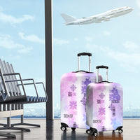 Hawaiian Quilt Luggage Cover Vintage Pattern Galaxy LT05 - Polynesian Pride