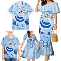 Cook Islands Women's Day Family Matching Mermaid Dress and Hawaiian Shirt With Polynesian Pattern LT05 - Polynesian Pride