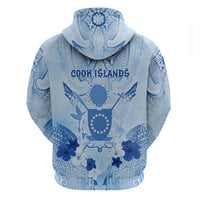 Cook Islands Women's Day Zip Hoodie With Polynesian Pattern LT05 - Polynesian Pride