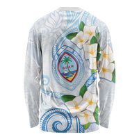 Guam Chamorro Long Sleeve Shirt Guasali Flowers Curves Style