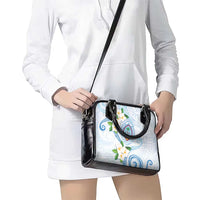 Guam Chamorro Shoulder Handbag Guasali Flowers Curves Style LT05 - Polynesian Pride