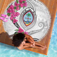 Guam Chamorro Beach Blanket Curves Polynesian Tattoo Mix Bougainvillea