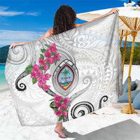 Guam Chamorro Sarong Curves Polynesian Tattoo Mix Bougainvillea