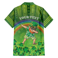 Personalised Hawaii Saint Patrick's Day Family Matching Summer Maxi Dress and Hawaiian Shirt Let's Get Fit Shaced LT05 - Polynesian Pride