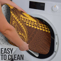 Hawaii Mililani High School Bathroom Set Tribal Tattoo With Hibiscus Flowers