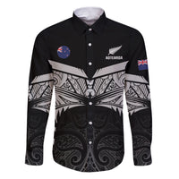 Custom New Zealand Cricket Family Matching Puletasi and Hawaiian Shirt Go Champions World Cup 2024 With Maori Pattern
