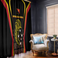 Papua New Guinea Cricket Window Curtain 2024 World Cup LT05 - Polynesian Pride