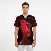 Aotearoa Mana Wahine Scrub Top The Spiritual Power Of Women - Polynesian Pride