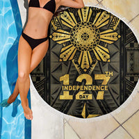 Philippines Independence Day Beach Blanket Filipinos Sun Star Tribal LT05 - Polynesian Pride