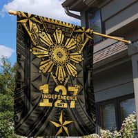Philippines Independence Day Garden Flag Filipinos Sun Star Tribal LT05 - Polynesian Pride