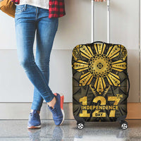Philippines Independence Day Luggage Cover Filipinos Sun Star Tribal LT05 - Polynesian Pride