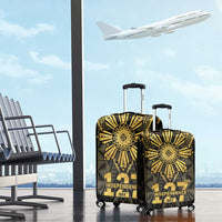 Philippines Independence Day Luggage Cover Filipinos Sun Star Tribal LT05 - Polynesian Pride