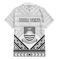 Personalised Kiribati Gospel Day Family Matching Puletasi and Hawaiian Shirt Coat Of Arms Polynesian Pattern