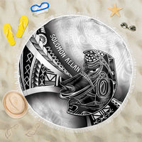 Solomon Islands Nguzunguzu Beach Blanket Polynesian Tribal Pattern