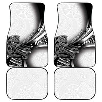 Solomon Islands Nguzunguzu Car Mats Polynesian Tribal Pattern