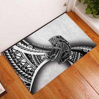 Solomon Islands Nguzunguzu Rubber Doormat Polynesian Tribal Pattern