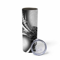 Solomon Islands Nguzunguzu Skinny Tumbler Polynesian Tribal Pattern