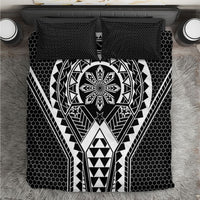 Philippines Batok Tribal Inspired Tattoo Black Bedding Set LT05 Black - Polynesian Pride